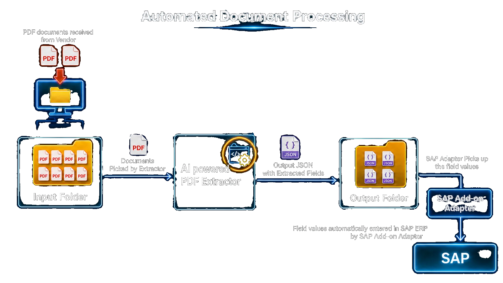 Intelli-Doc AI Processing Architecture Diagram