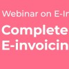 Complete cloud based e-invoicing automation